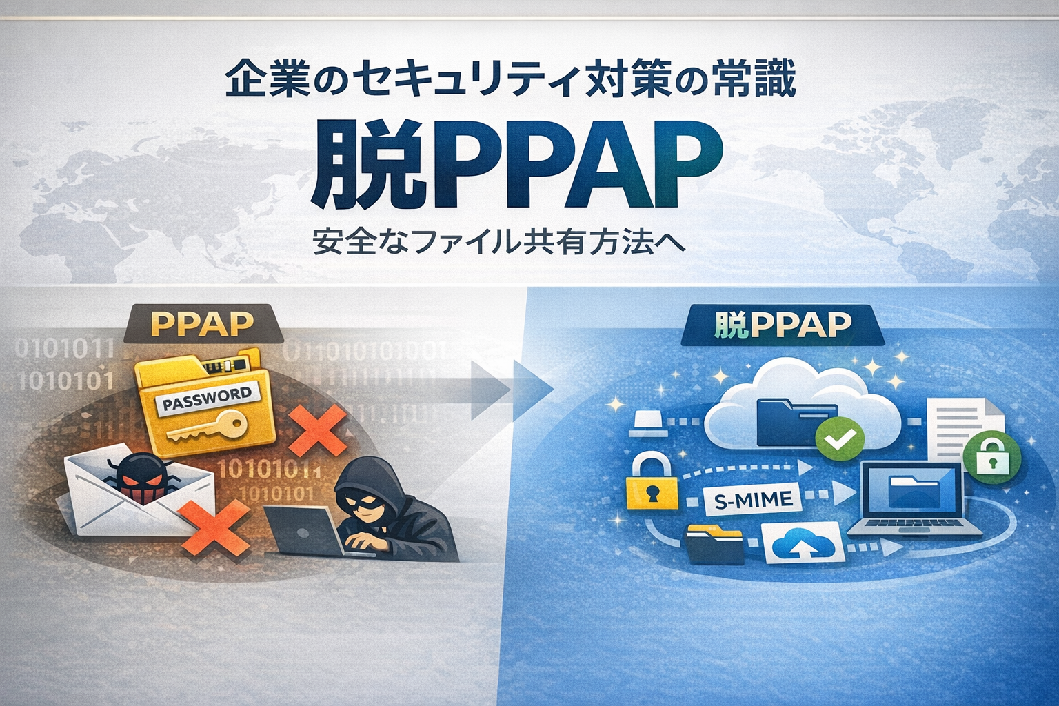 2026年版】ファイル転送サービスとは？脱PPAPまで完全ガイド｜企業向け